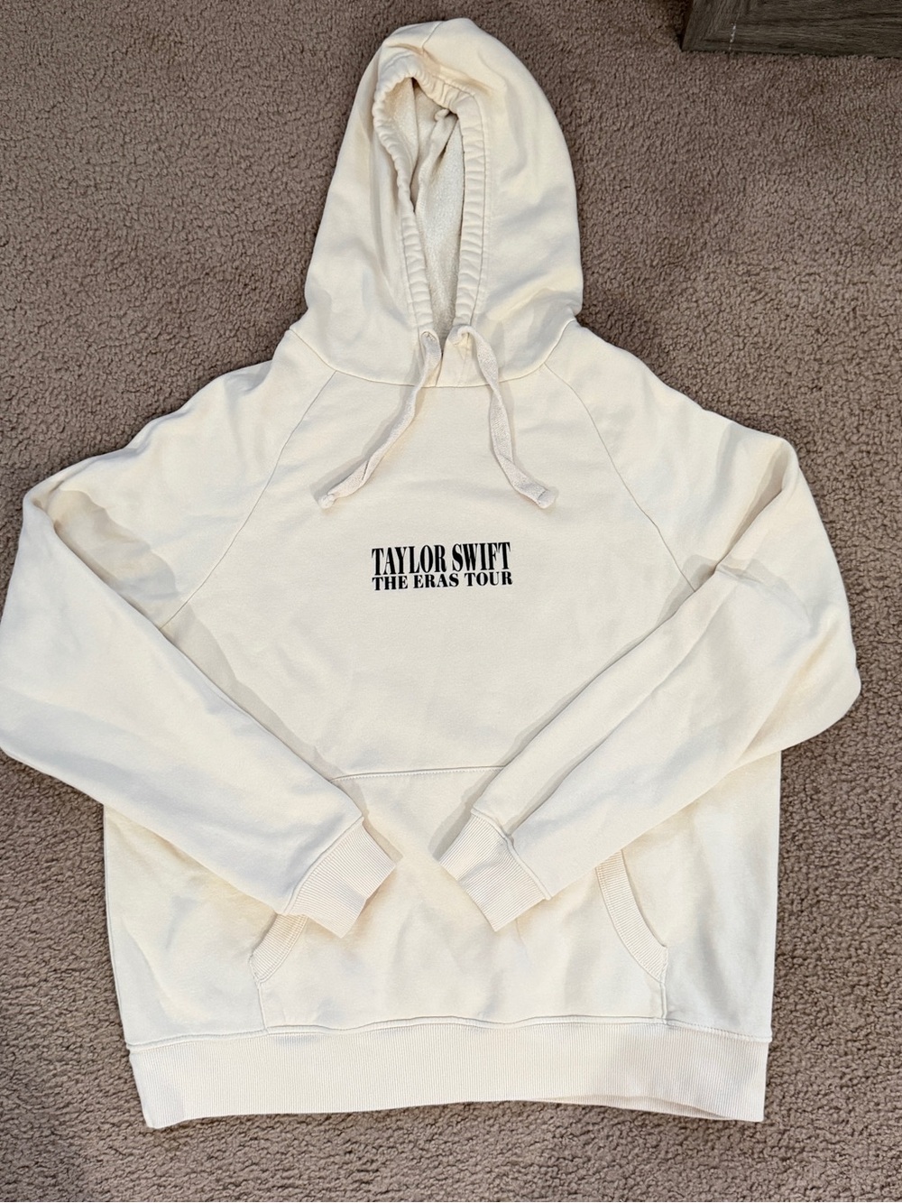 Taylor Swift Cream The Eras Tour Hoodie